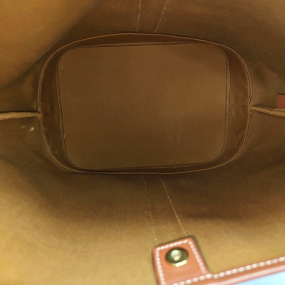 TRIOMPHE CANVAS Medium Coated Canvas Brown