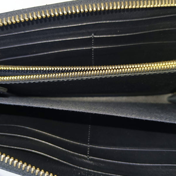 Monster Calfskin Black Wallet