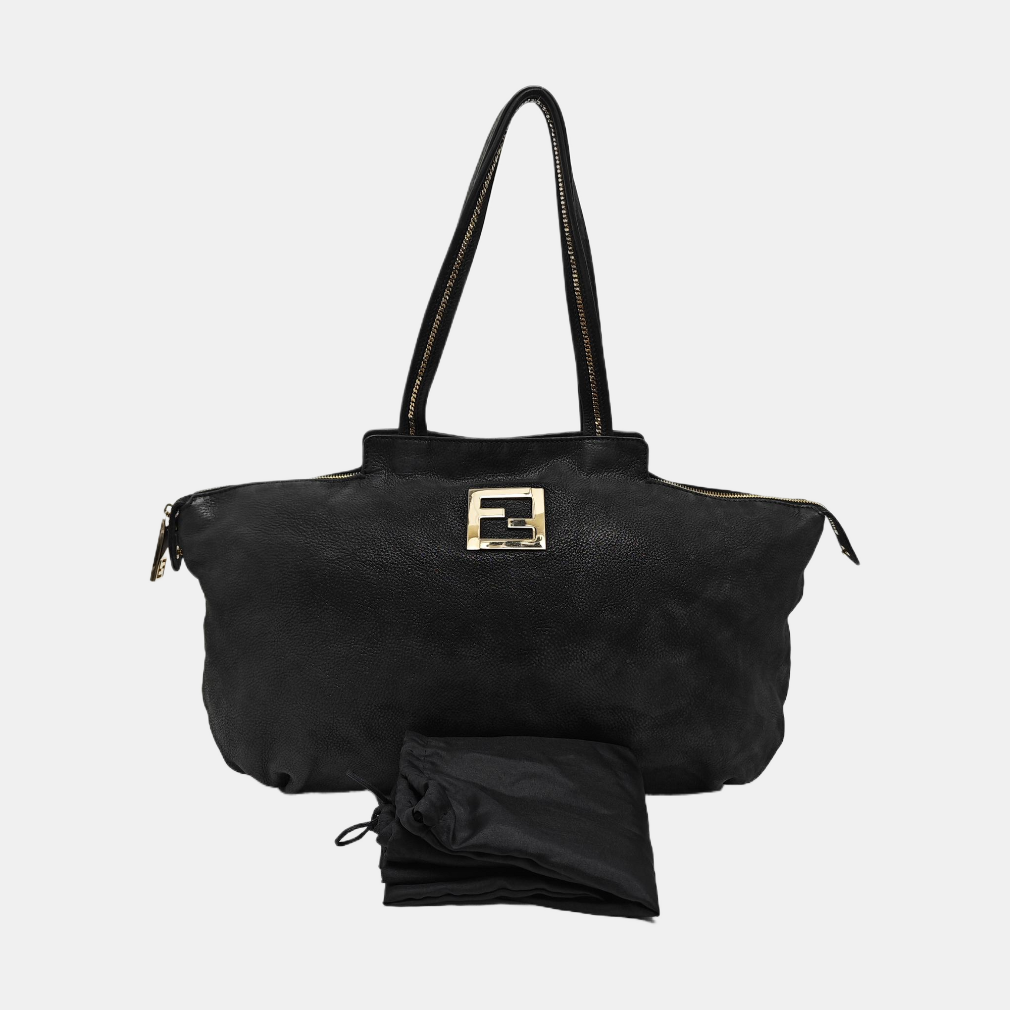 Calfskin Tote Bag Black