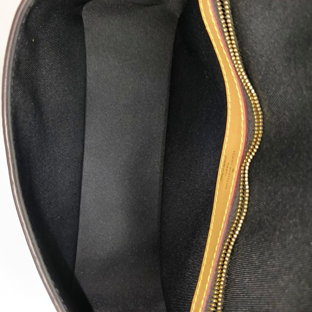 DIANE Monogram Coated Canvas Brown