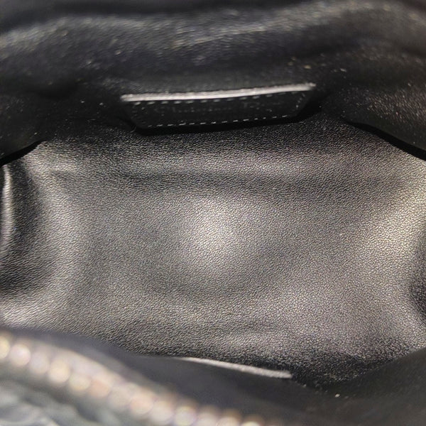 Diortravel Nomad Small Cannage Calfskin Black