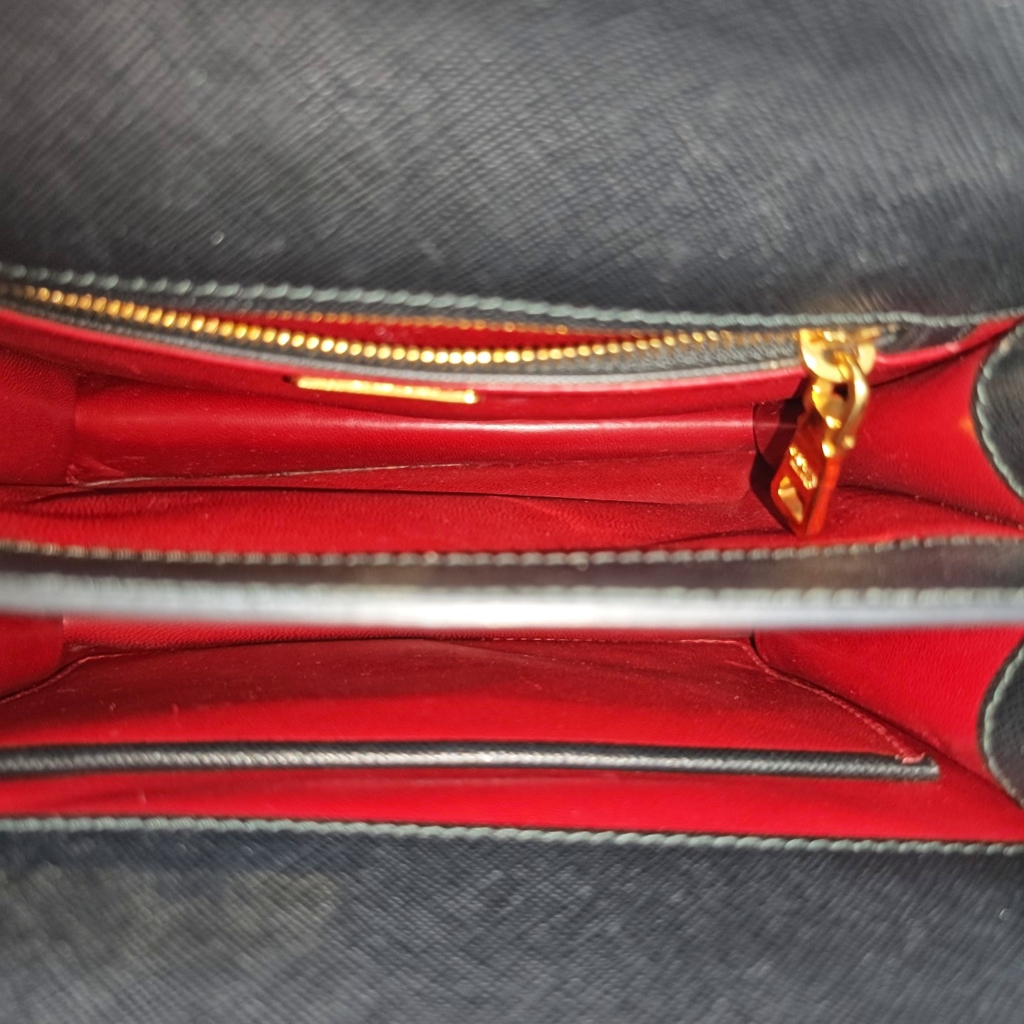 Calfskin Shoulder Bag Black