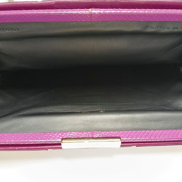Python Clutch Purple