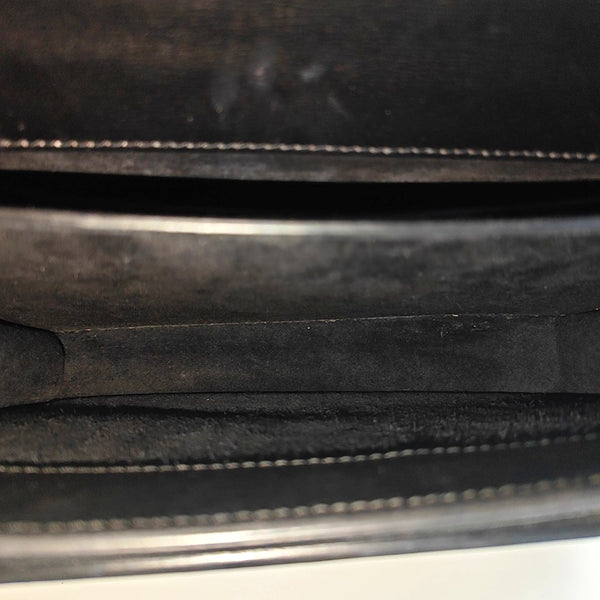 SUNSET Medium Calfskin Black
