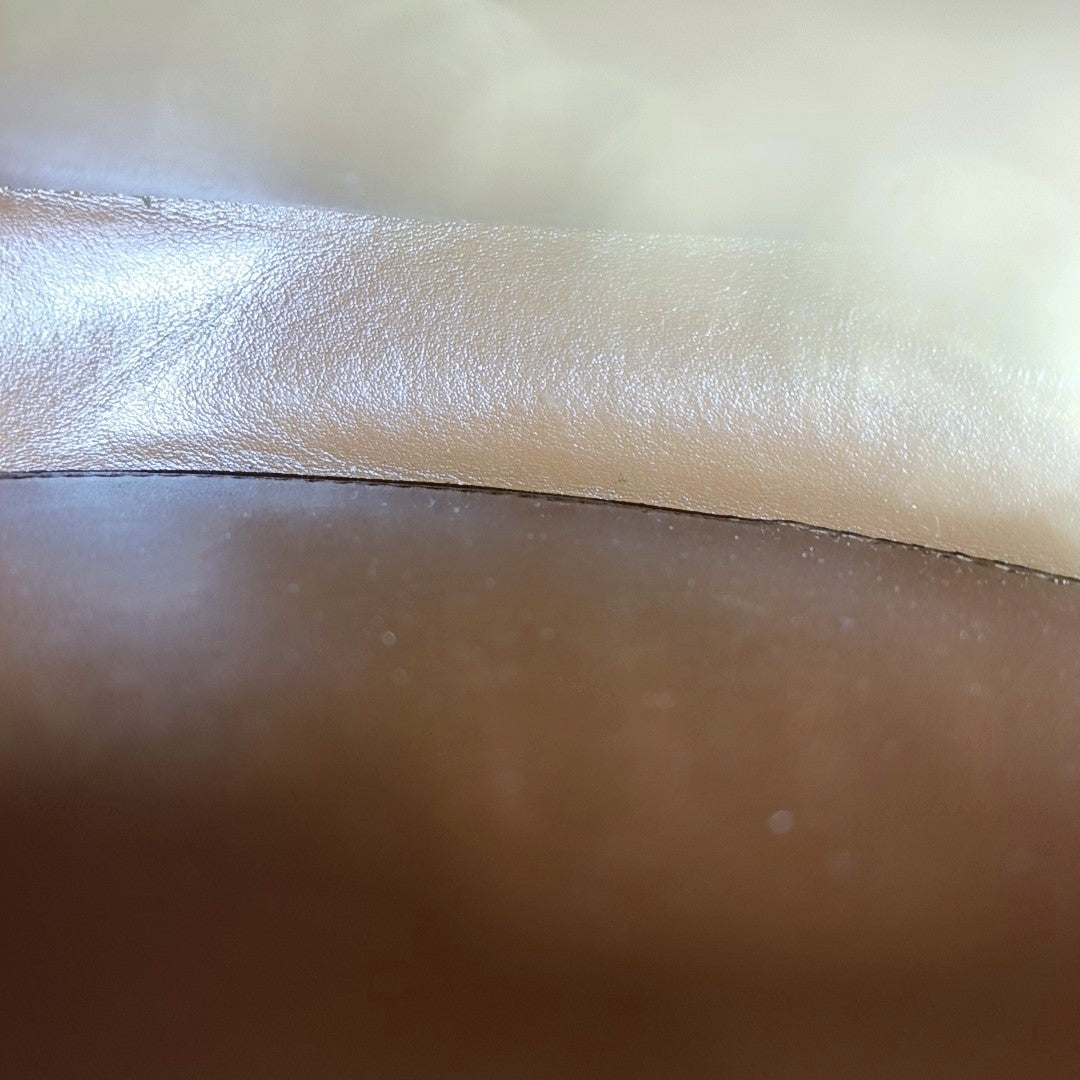 TRIOMPHE Mini Calfskin Beige