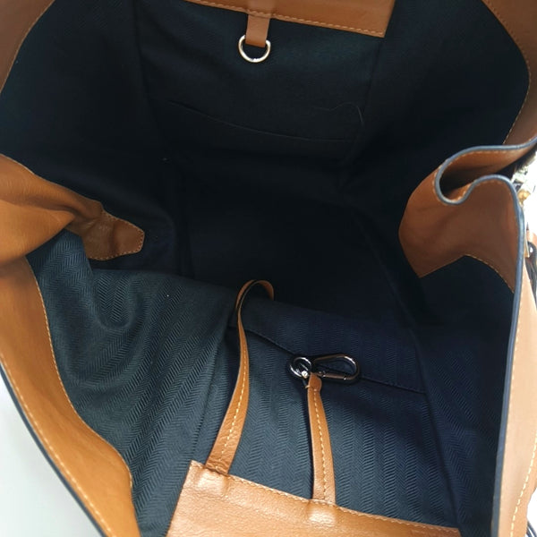 Hammock Small Calfskin Brown