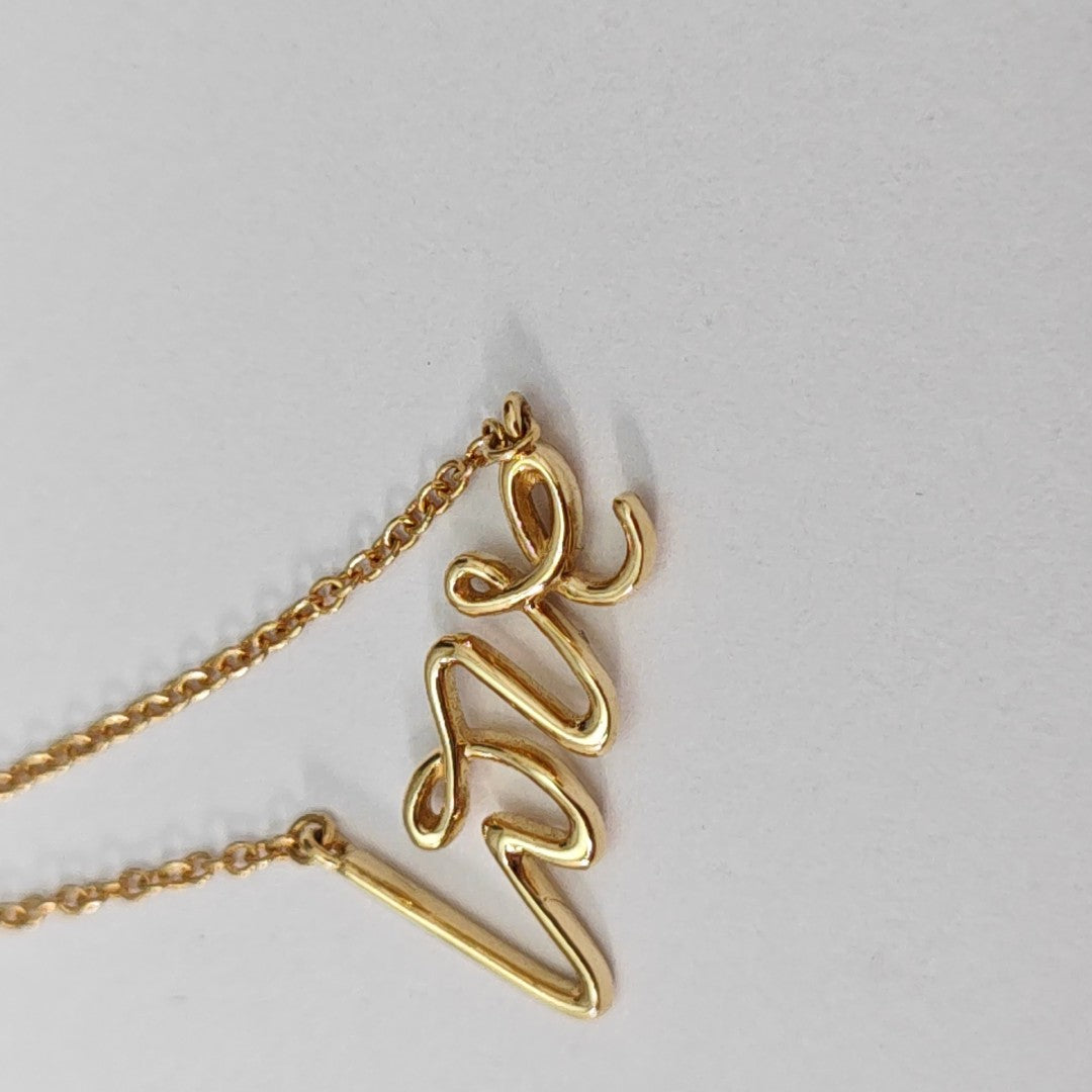 Paloma's Graffiti 18k Rose Gold Necklace