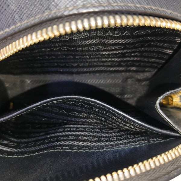Calfskin Shoulder Bag Black