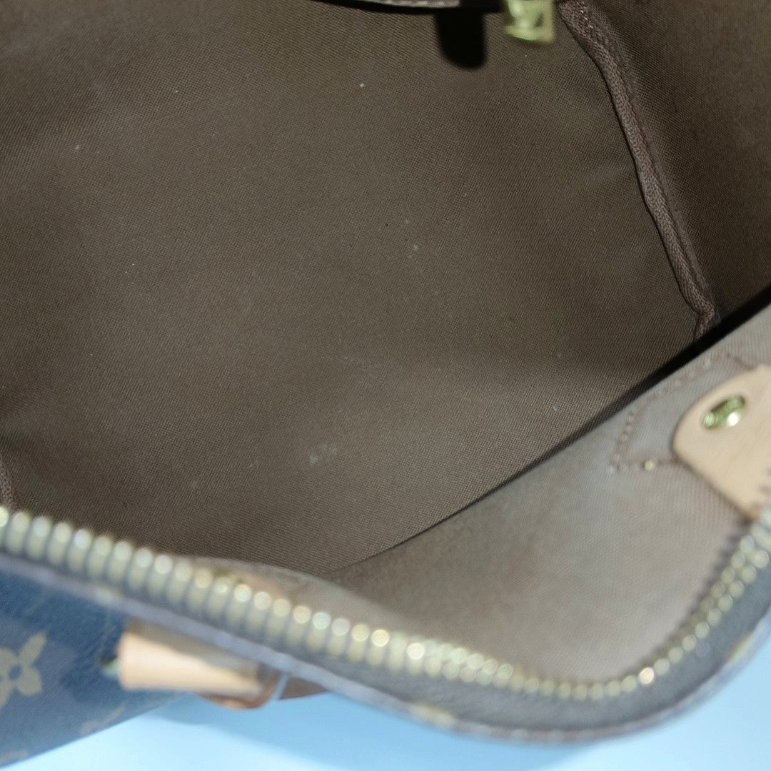 SPEEDY 25 Monogram Coated Canvas Brown