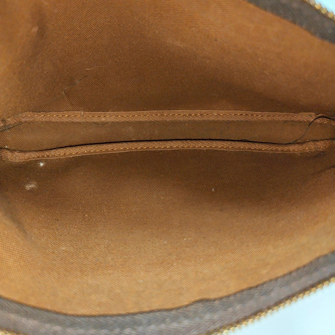 ACCESSOIRES Monogram Coated Canvas Brown