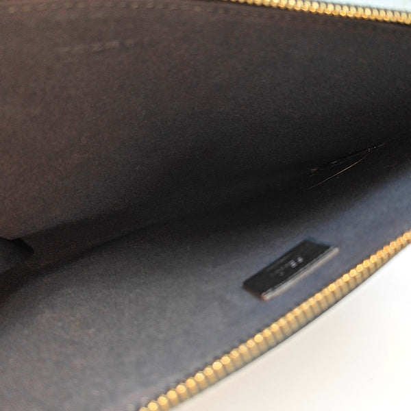 Authenticated pre-owned  Monster Leather Black - Clutch at Looply