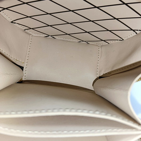 BOITE CHAPEAU Mini Monogram Coated Canvas Brown