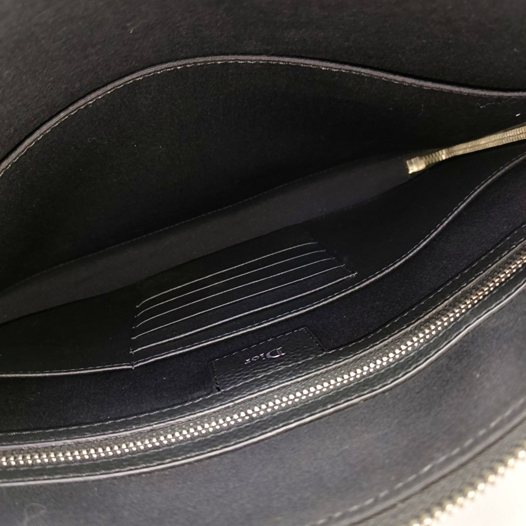 Calfskin Clutch Black