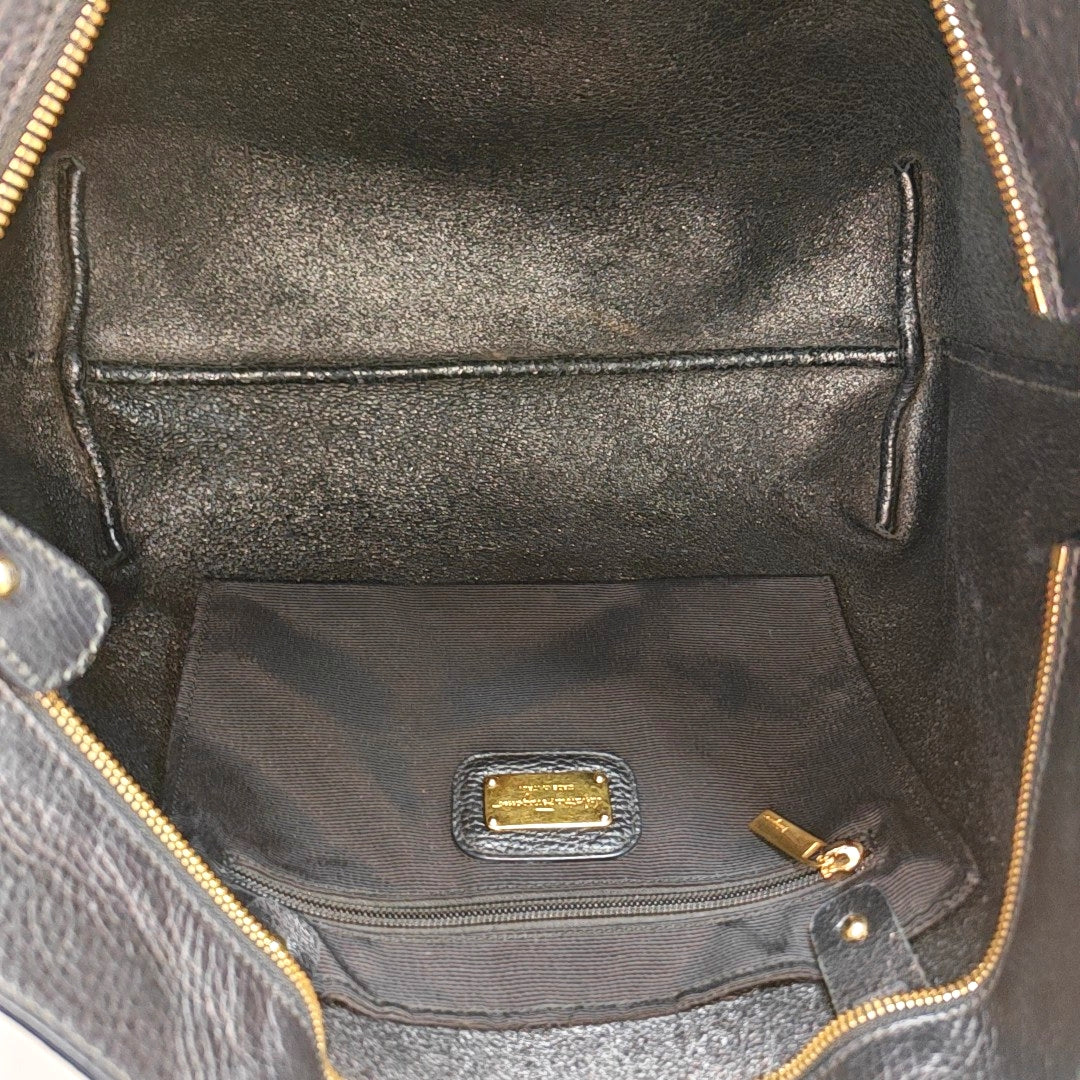 Calfskin Tote Bag Black