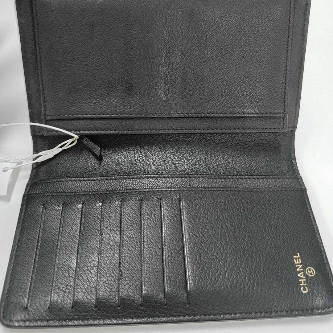 Lambskin Wallet Black