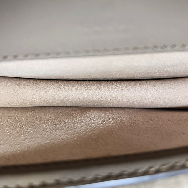 Dionysus Super Mini Monogram Coated Canvas Beige