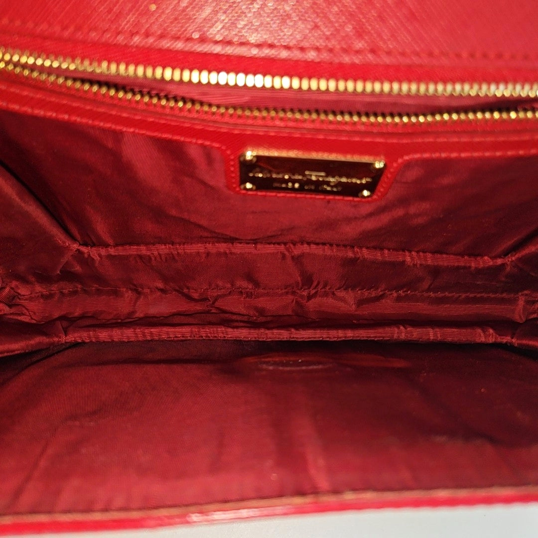 Ginny Calfskin Red