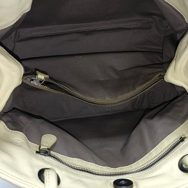 Lambskin Tote Bag Beige
