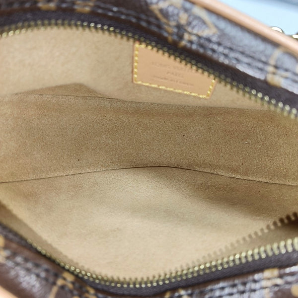 LOOP Monogram Coated Canvas Brown