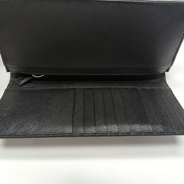 Saffiano Calfskin Wallet Black