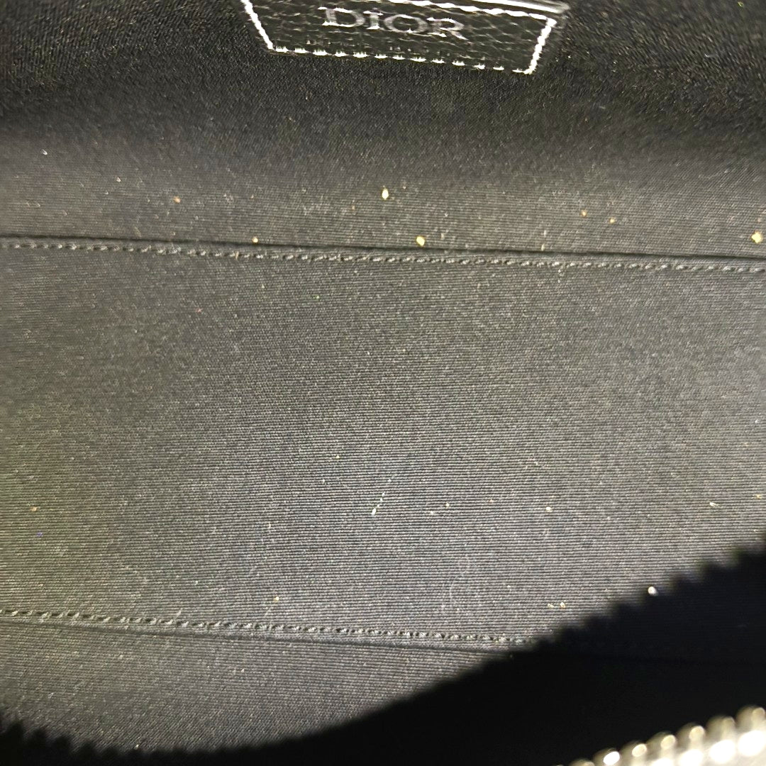Calfskin Shoulder Bag Black