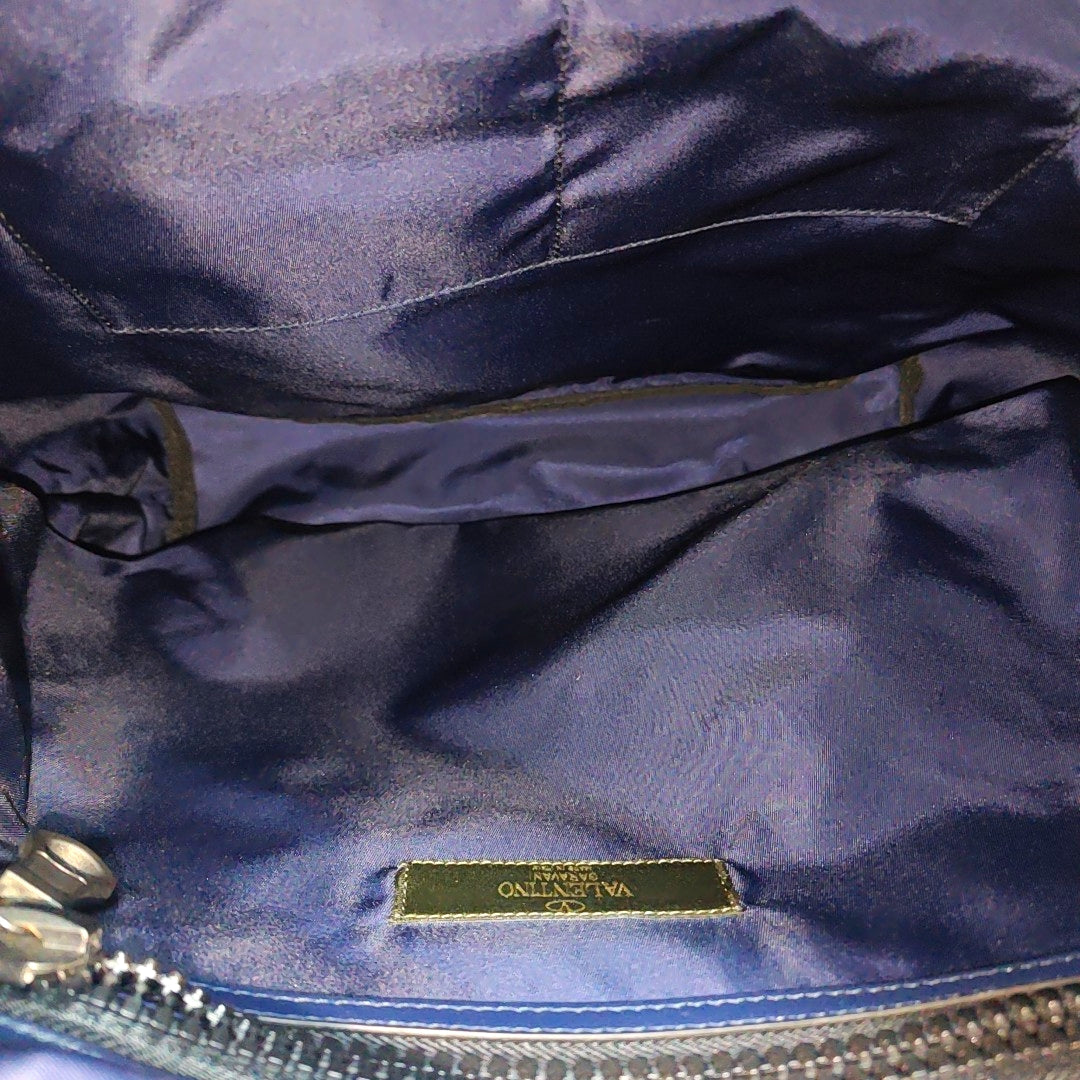 Nylon Backpack Blue