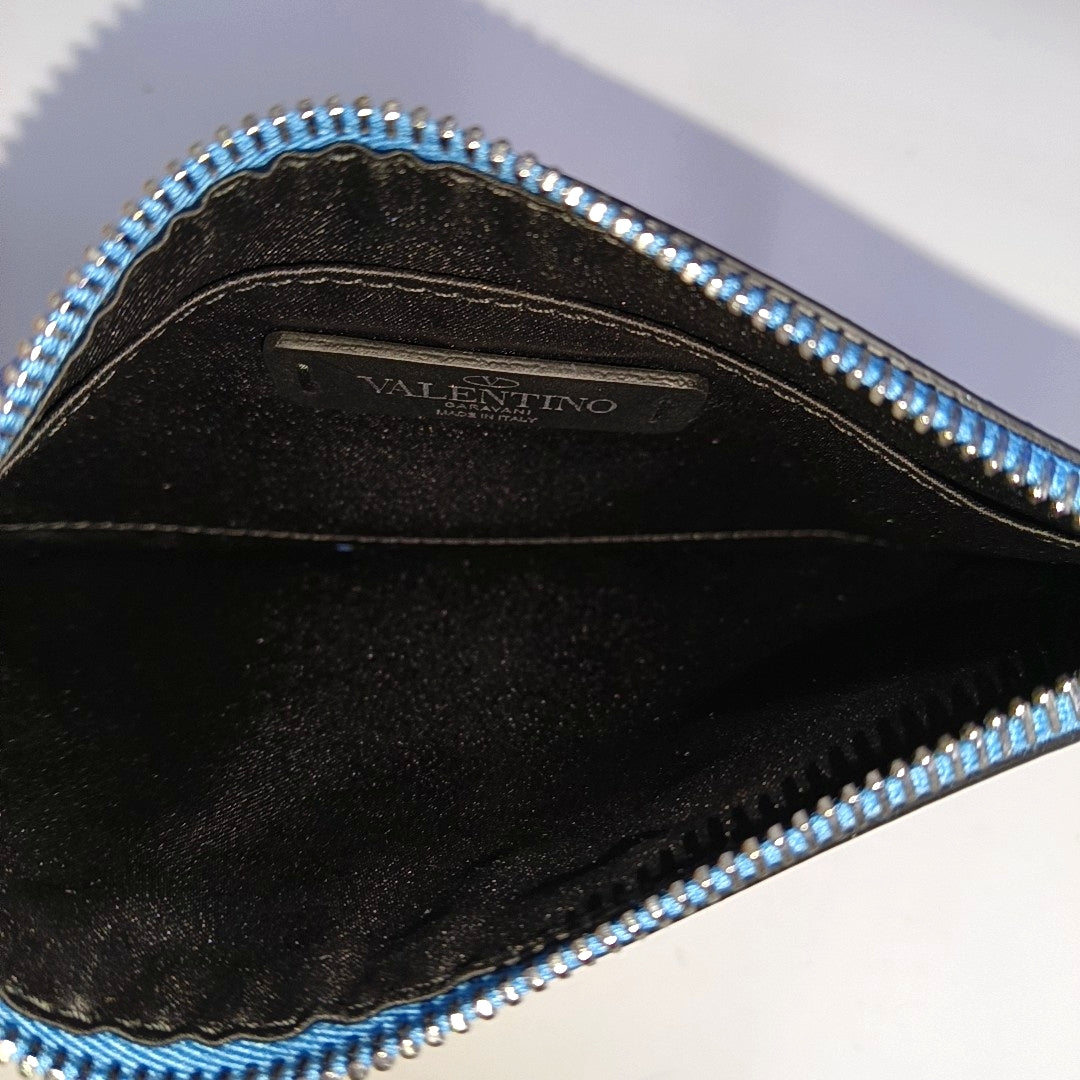 Vltn Calfskin Blue