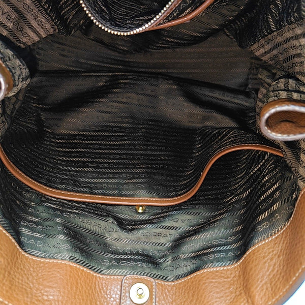 Calfskin Tote Bag Brown