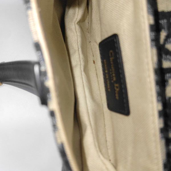 Saddle Mini Oblique Canvas Beige
