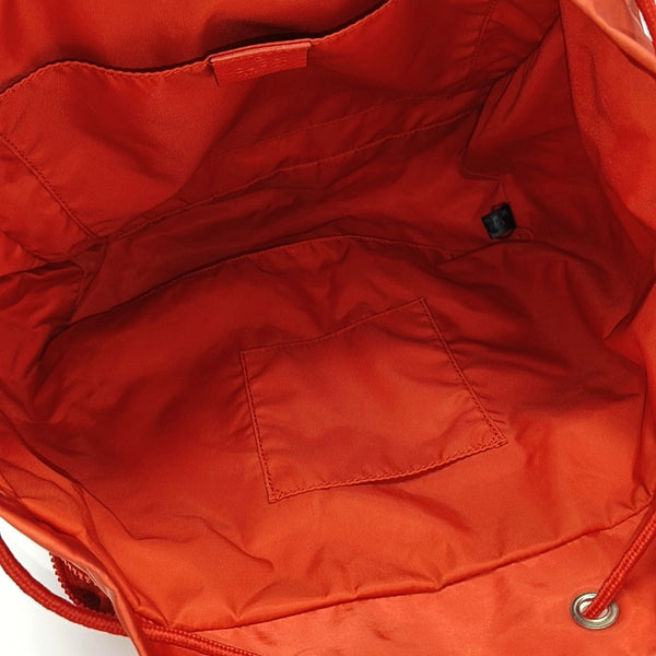 Monogram Nylon Backpack Red