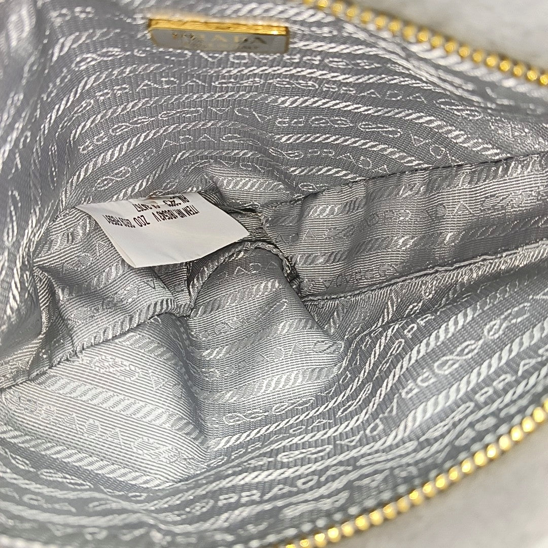 Sheepskin Shoulder Bag Gray