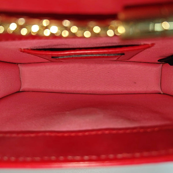 SERPENTI FOREVER Small Calfskin Red