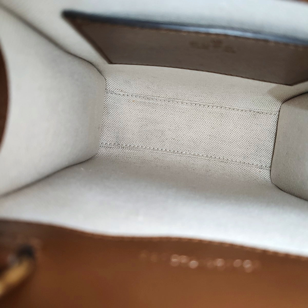 Retro Mini Monogram Coated Canvas Beige