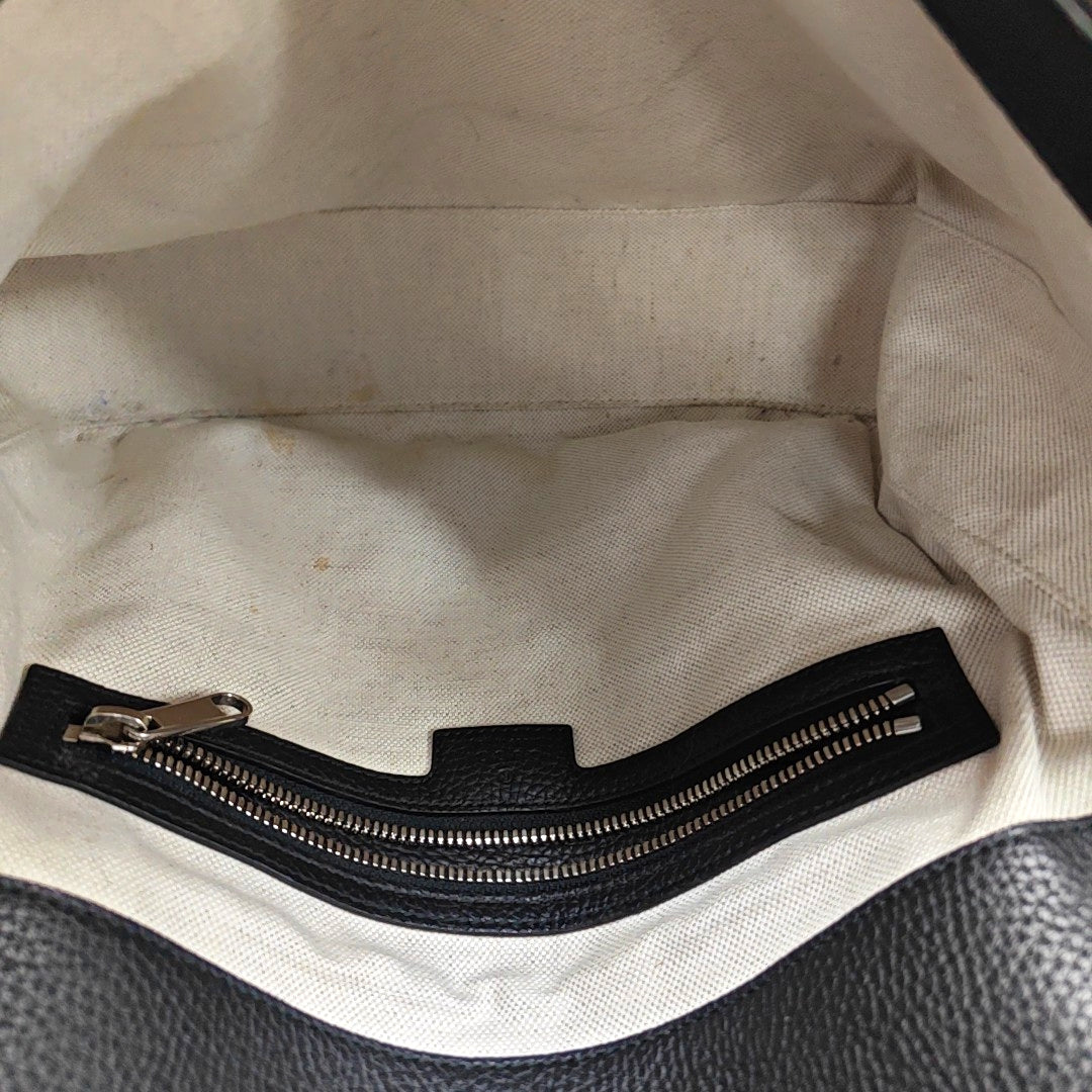 Monogram Calfskin Medium Black