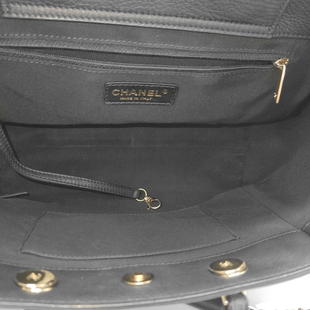BOWLING Quilted Calfskin Black