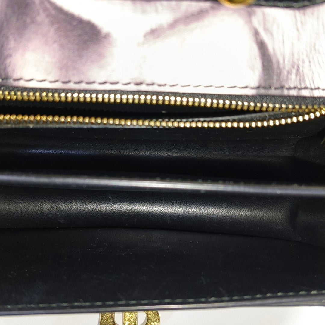 TB Small Calfskin Black
