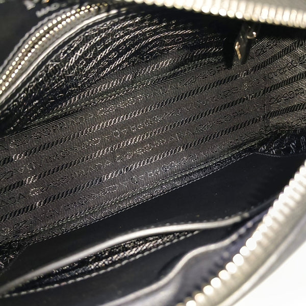 Calfskin Shoulder Bag Black