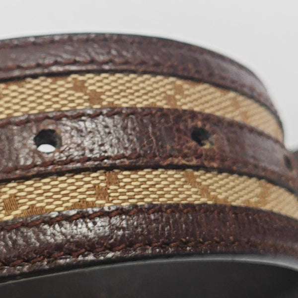Fabric Belt Brown