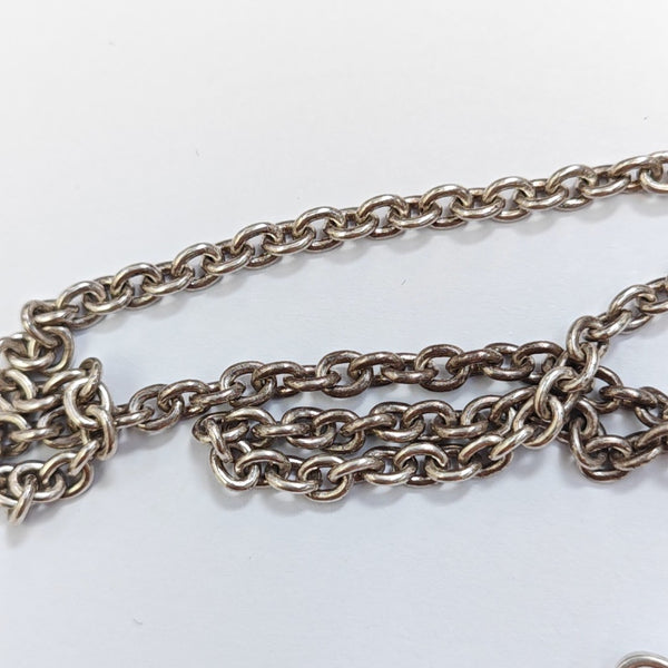 Interlocking G 925 Sterling Silver Necklace