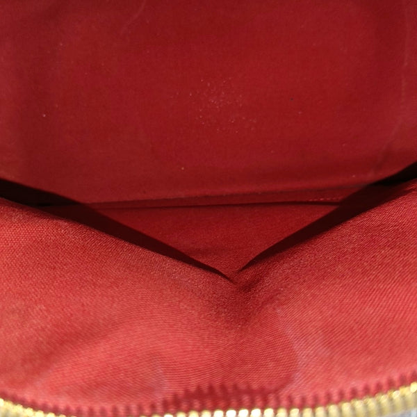 Authenticated pre-owned  ALMA PM Damier Ebene Coated Canvas Brown - Top Handle Bag at Looply