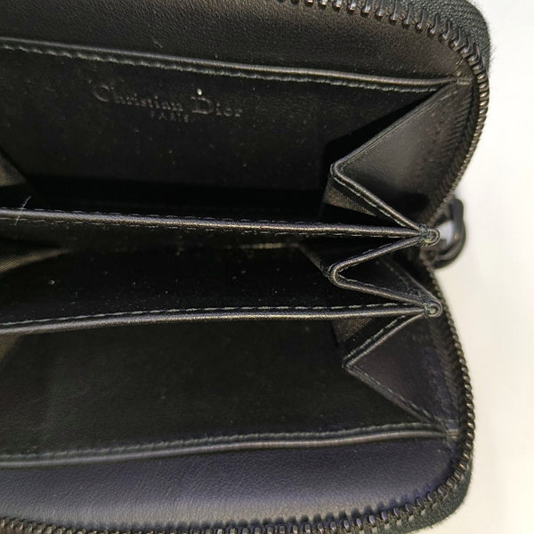Diortravel Special Material White Wallet