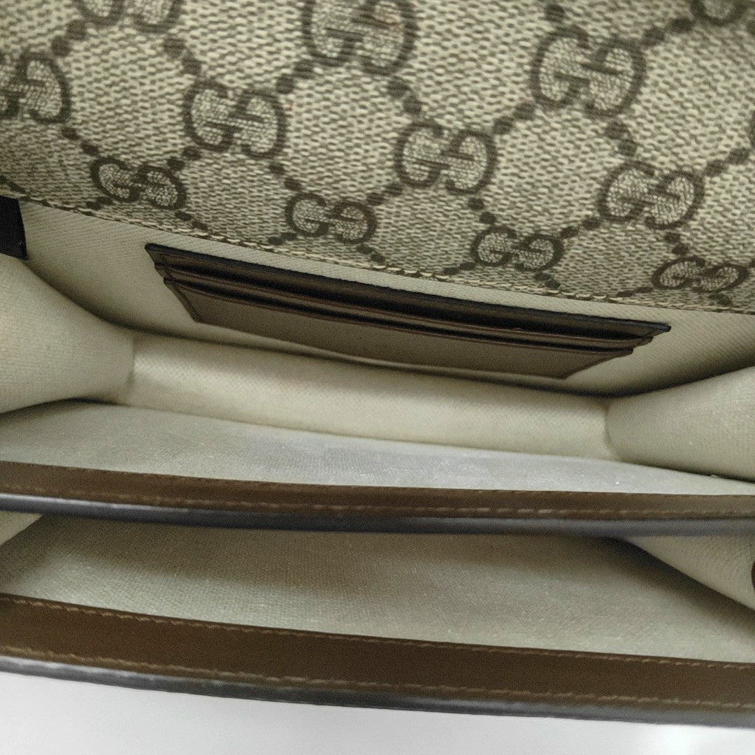 Retro Mini Monogram Coated Canvas Beige