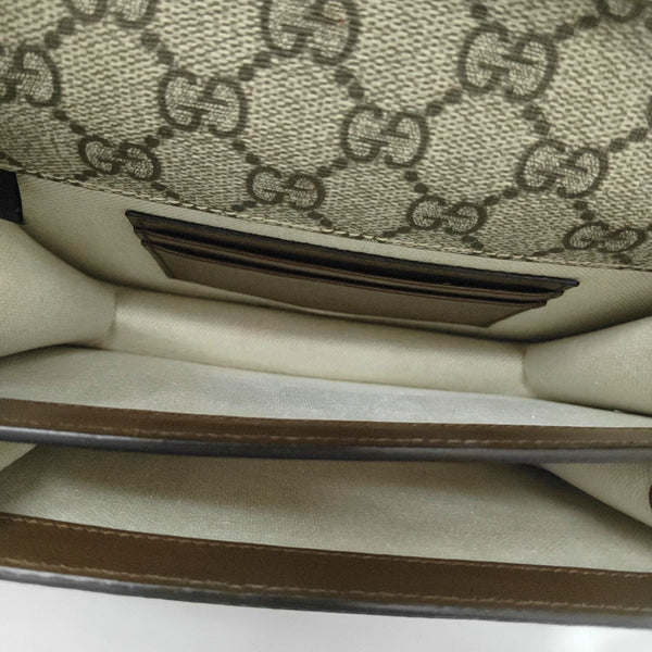 Retro Mini Monogram Coated Canvas Beige
