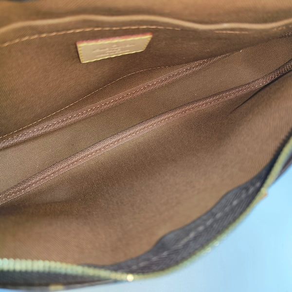 MULTI Monogram Coated Canvas Brown