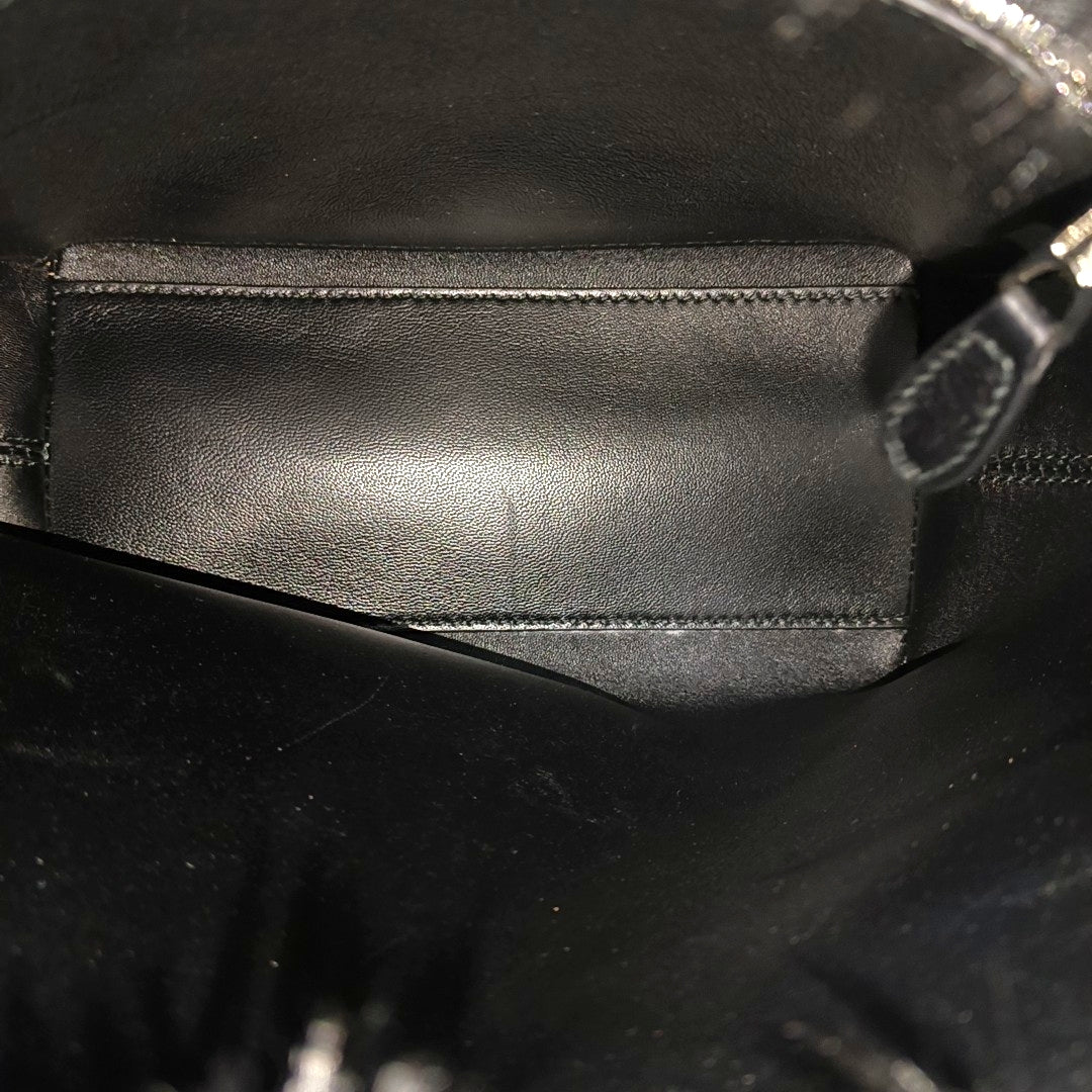 Fur Tote Bag Black