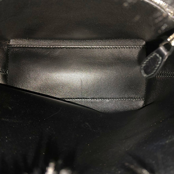 Fur Tote Bag Black