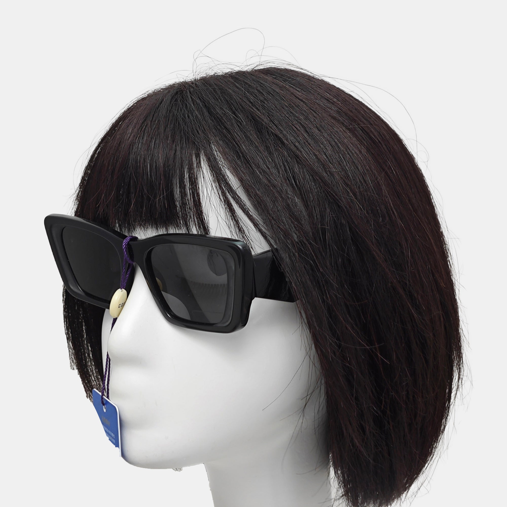 Synthetic Sunglasses Black