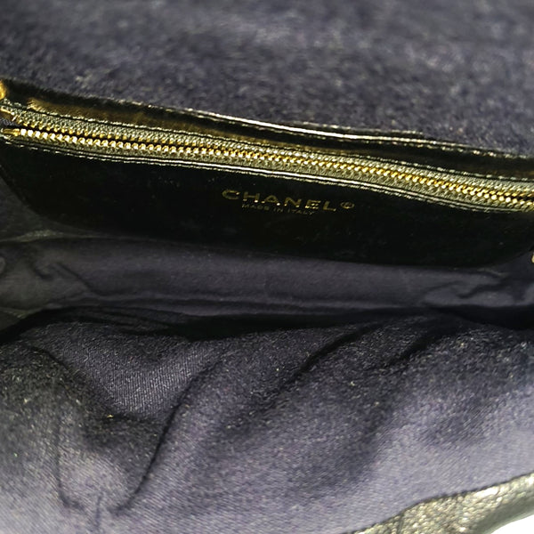 Vintage Puffy Lambskin Black
