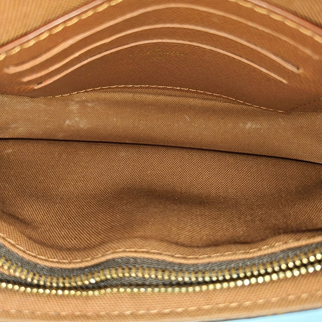 IVY Monogram Coated Canvas Brown