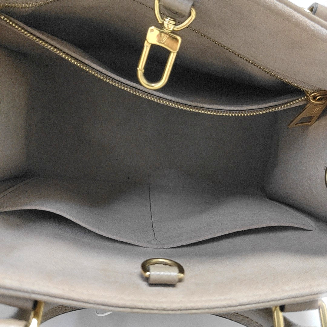 ONTHEGO PM Monogram Calfskin Gray
